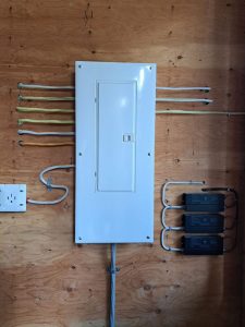 closed electrical panel