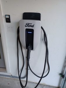 home EV charger installation by Olivieri Electrical Services
