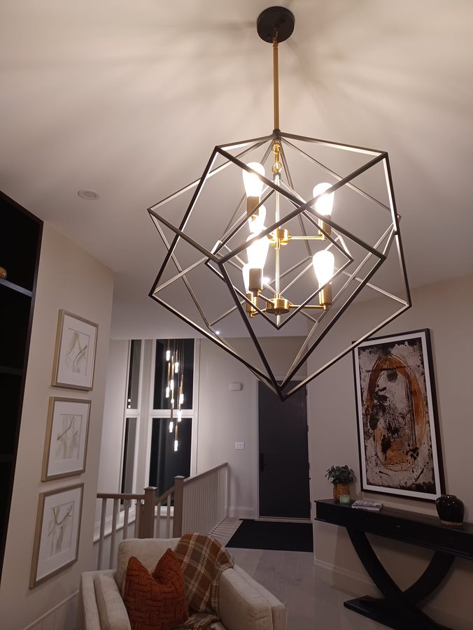 6 home electrical lighting fixture project by Olivieri Electrical Services