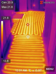 infrared look at residential electrical property by Olivieri Electrical Services